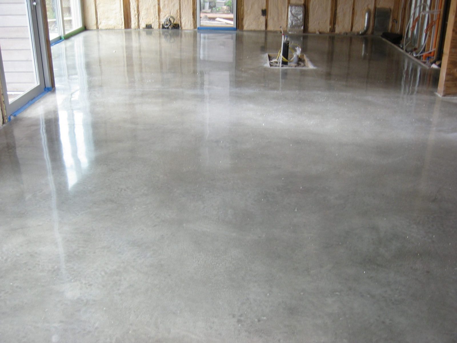 concrete polished floor