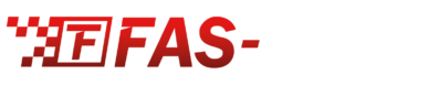 Fas-Trak Logo in Red and White